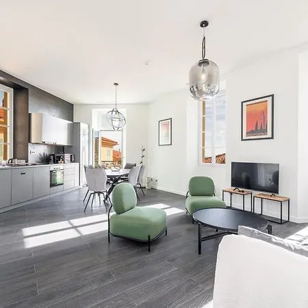 Lägenhet Le Brea, Elegant Appartement, Jolie Vue Menton