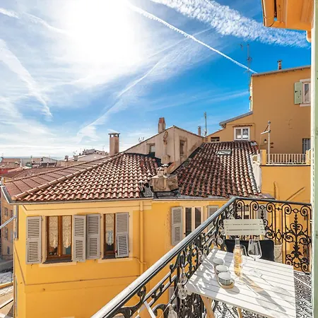 Lägenhet Le Brea, Elegant Appartement, Jolie Vue Menton